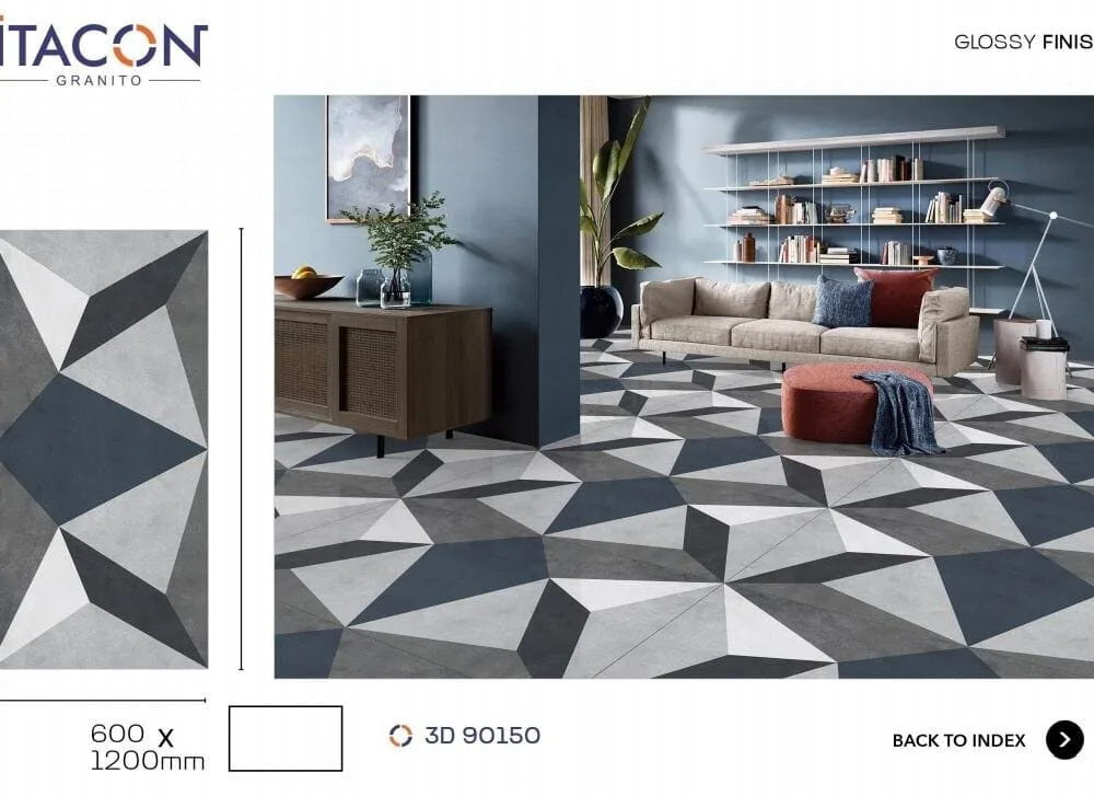 600*1200 Glazed Vitrified Tiles