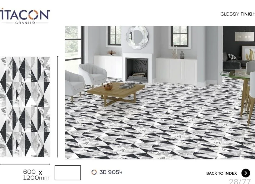 600*1200 Glazed Vitrified Tiles