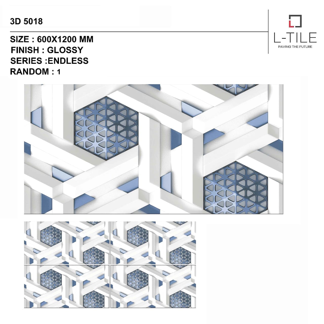 600*1200 Glazed Vitrified Tiles