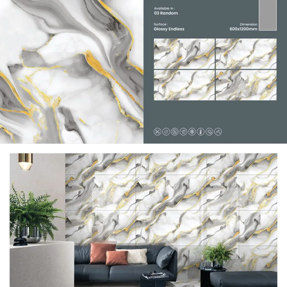 600*1200 Glazed Vitrified Tiles