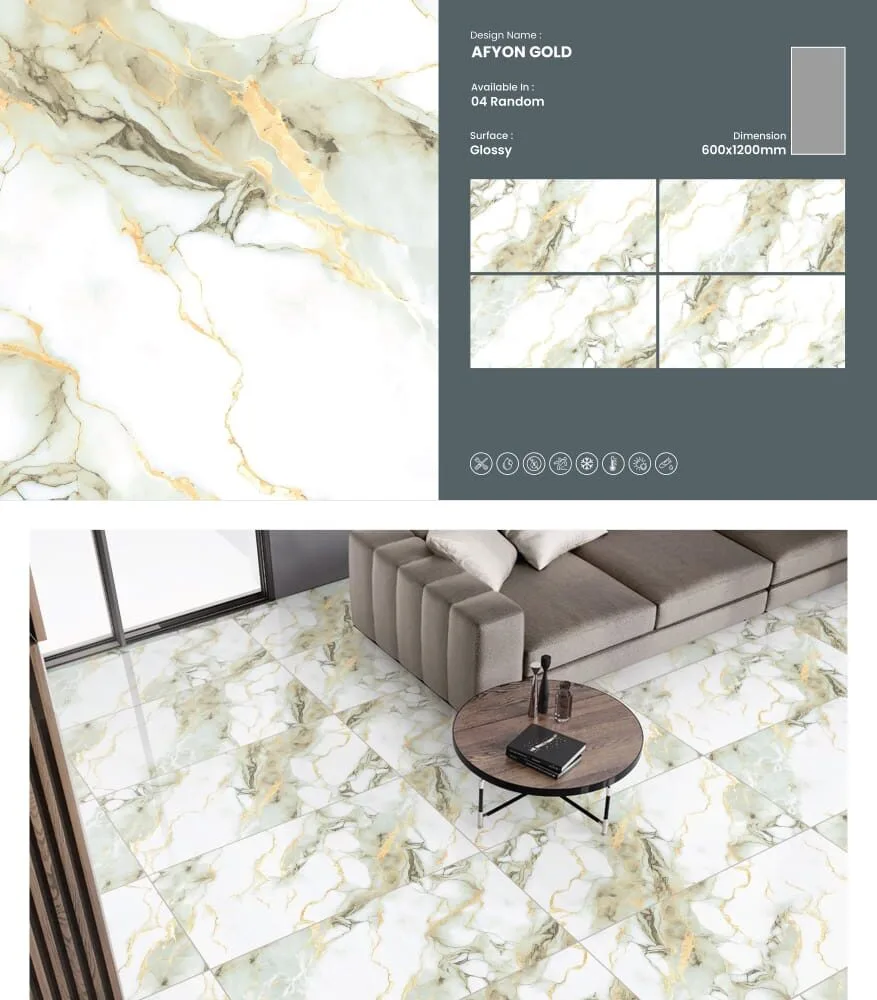 600*1200 Glazed Vitrified Tiles