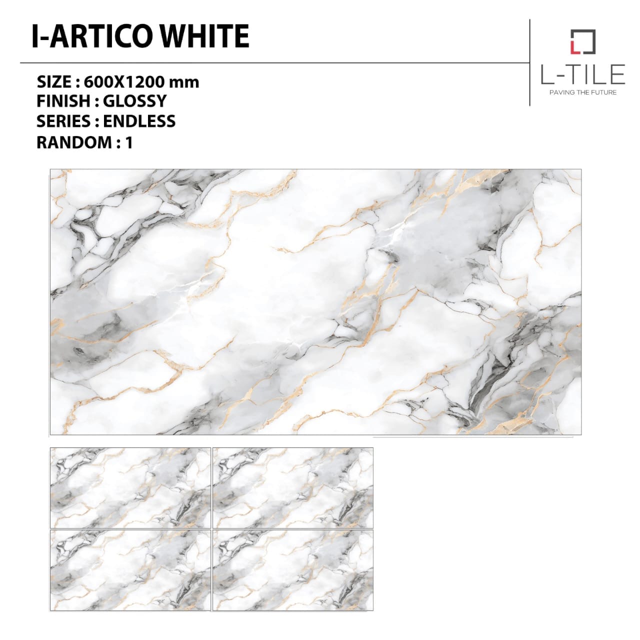 600*1200 Glazed Vitrified Tiles