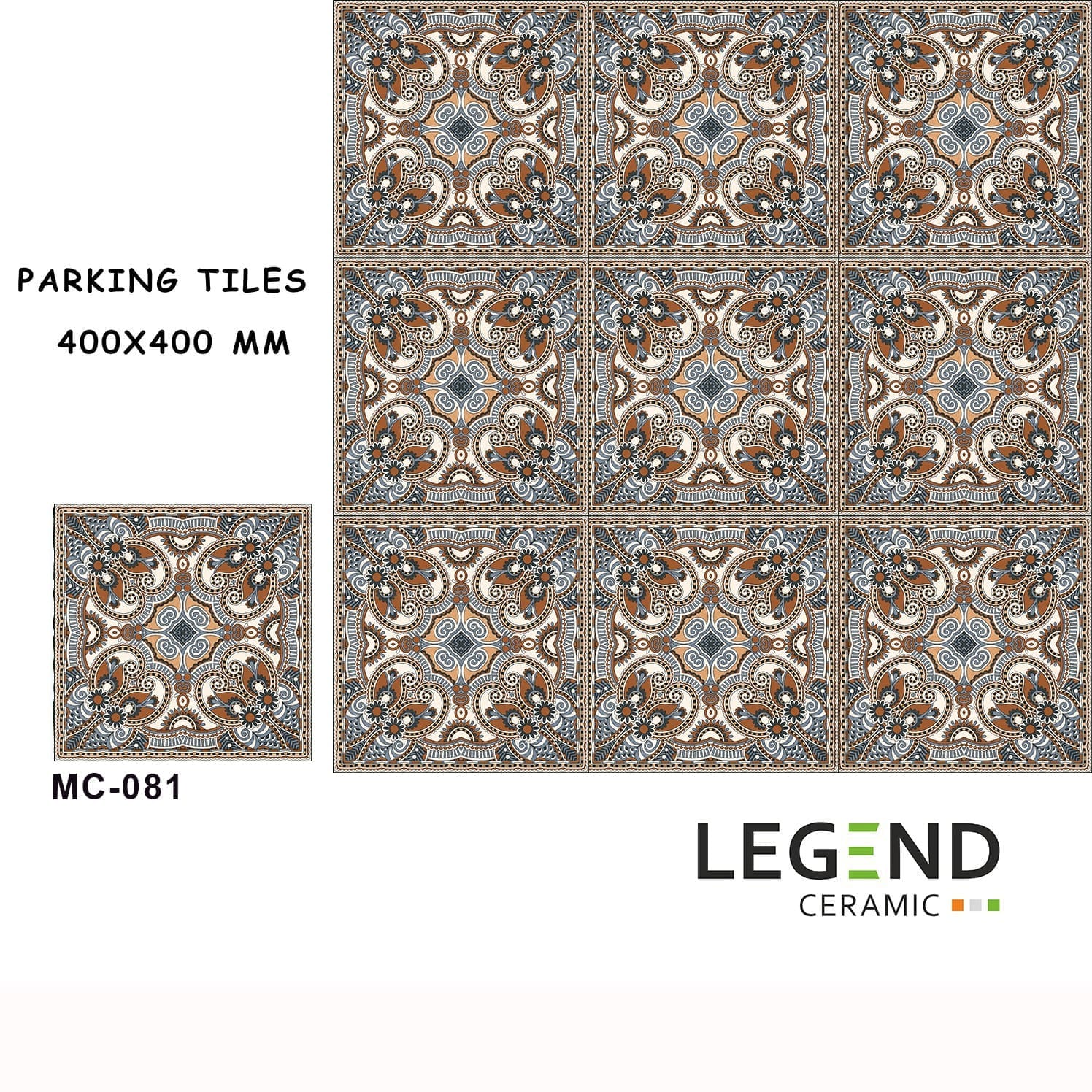 400*400 Parking Tiles