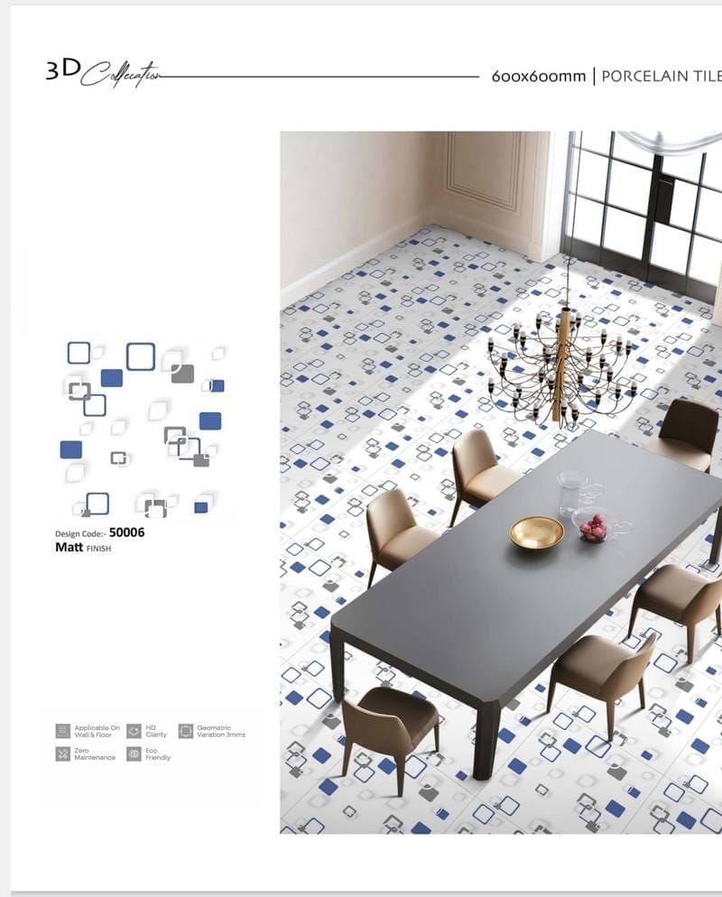 600*600 Matte Tiles