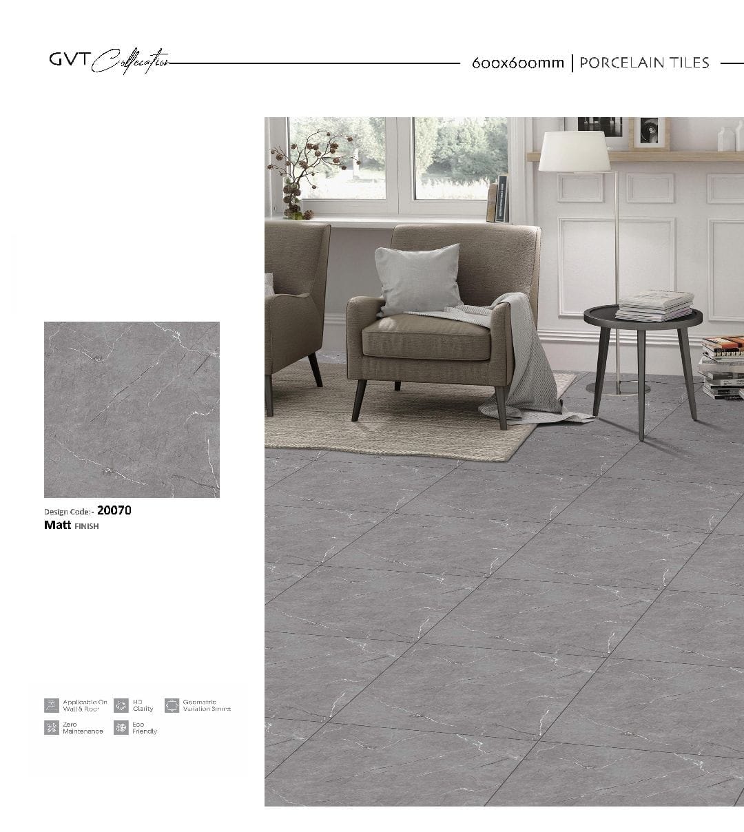 600*600 Matte Tiles