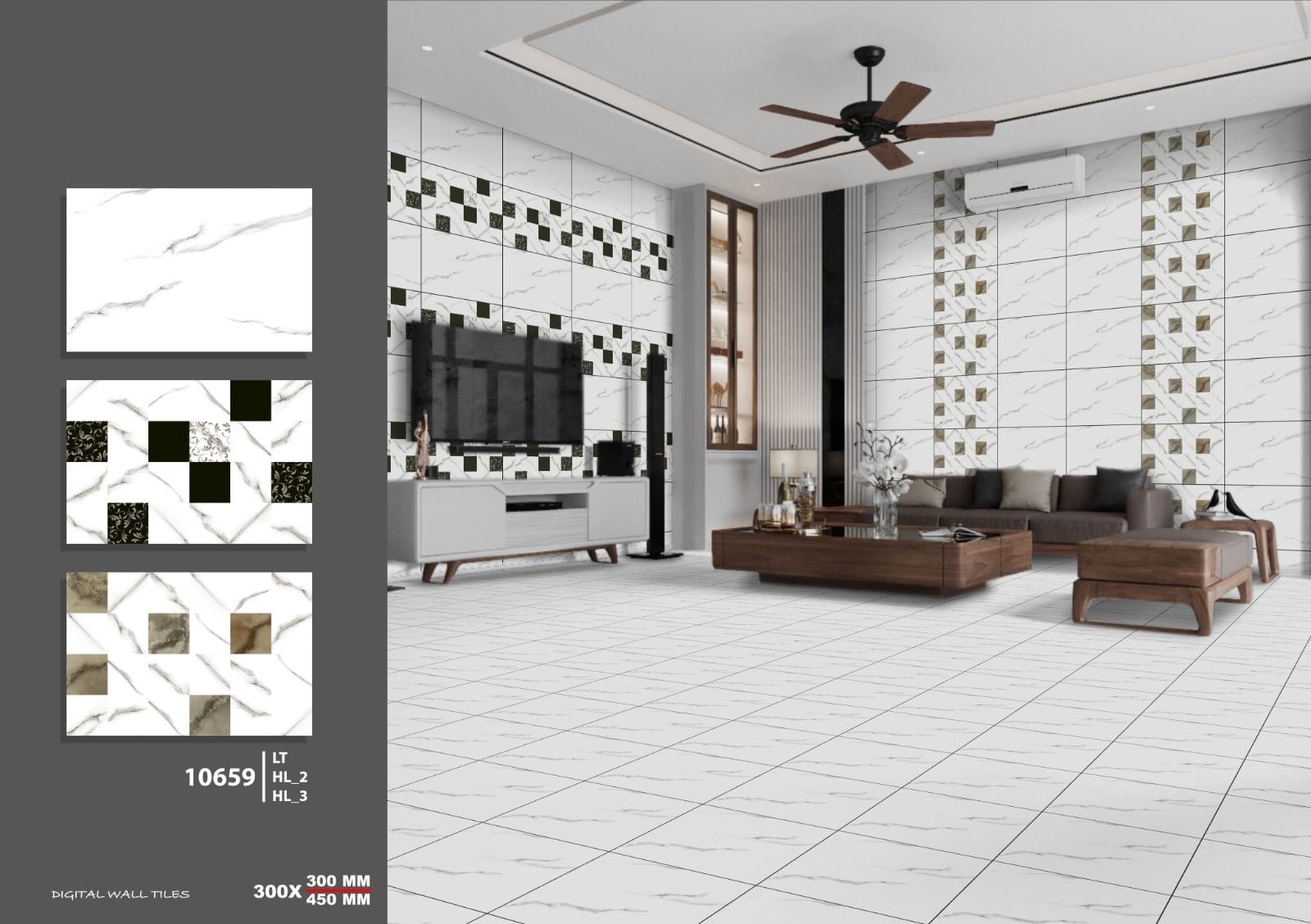 12*18 Designer Wall Tiles