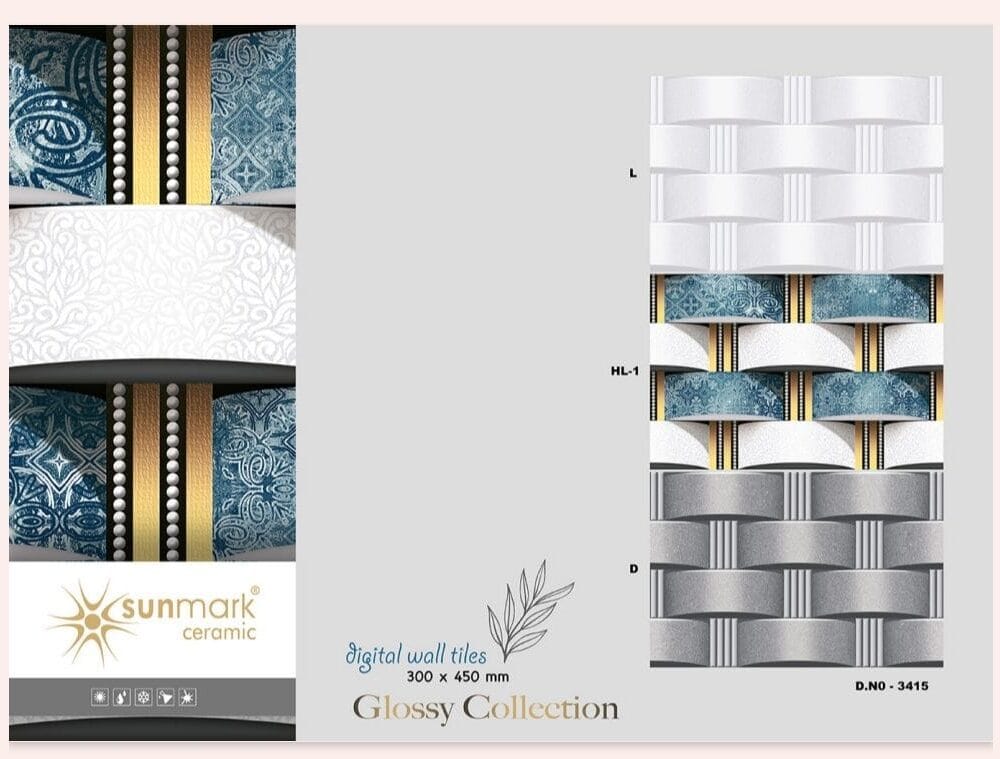 12*18 Designer Wall Tiles