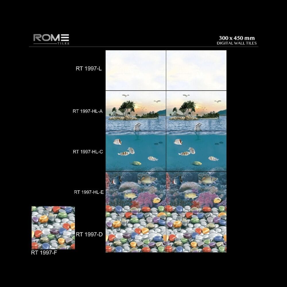 12*18 Designer Wall Tiles