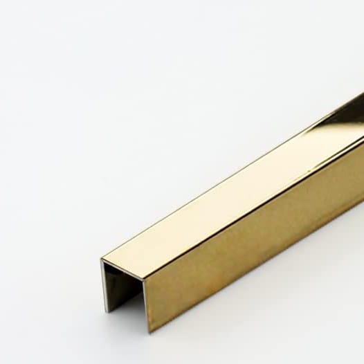 Golden U Brass 10 mm