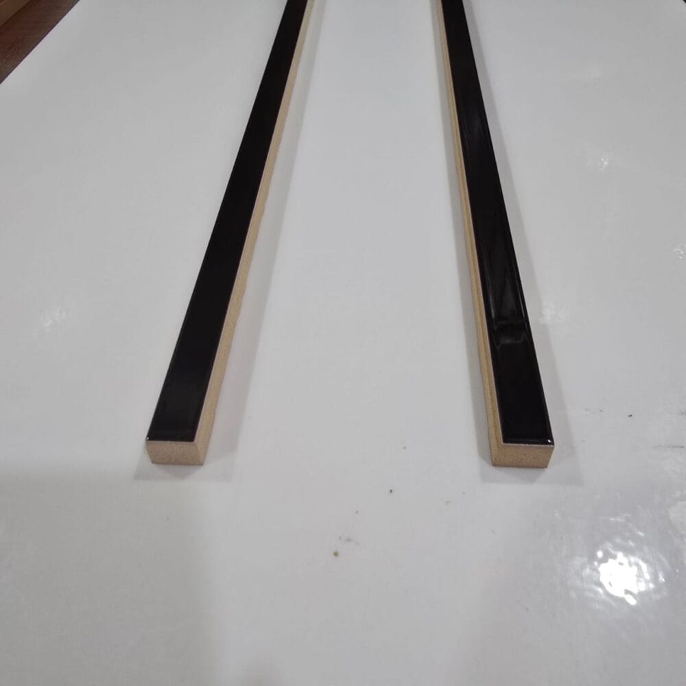 Black Flat Patti 10 mm