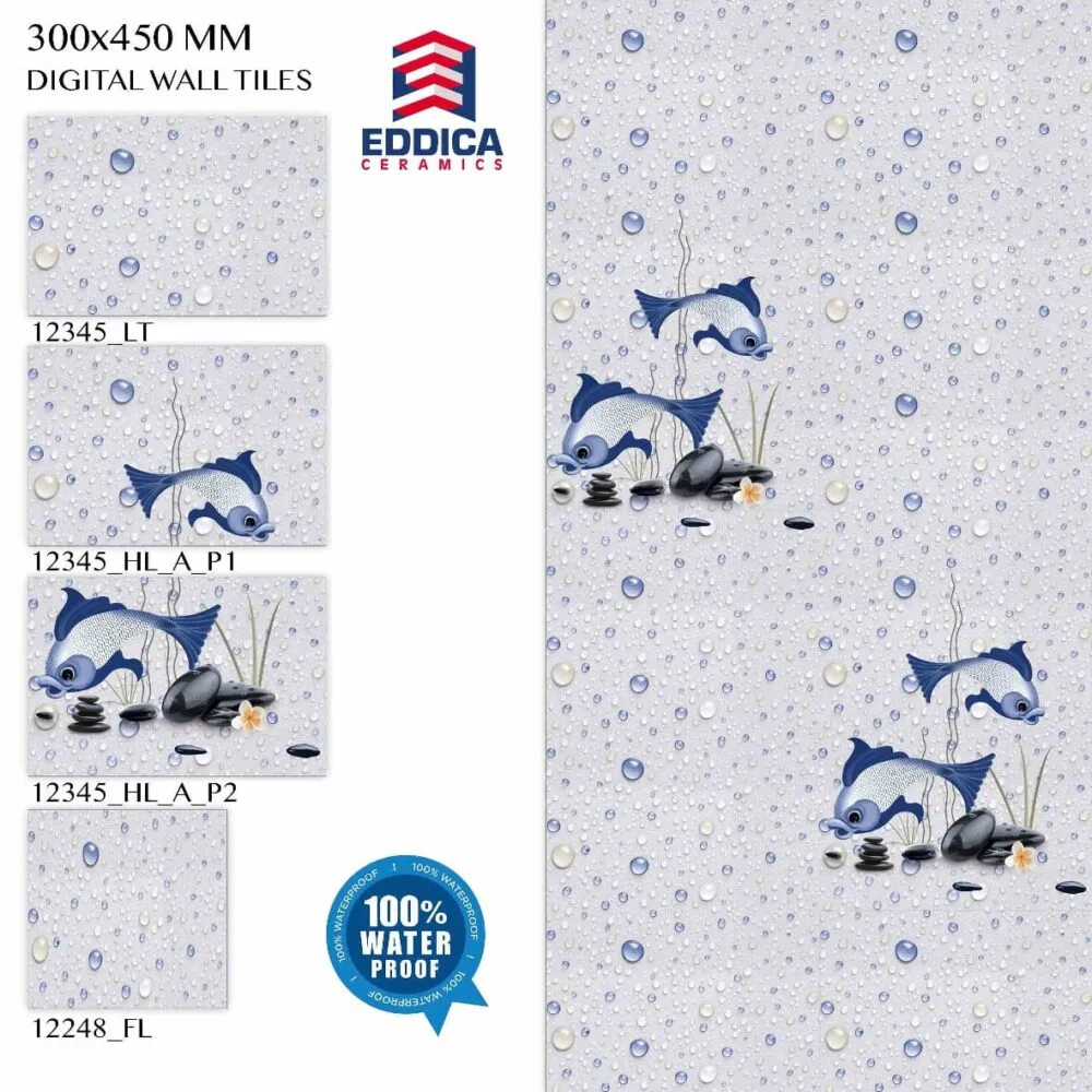 Fish Tile 12*18