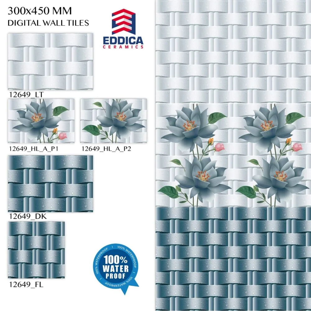 Flower Tile 12*18